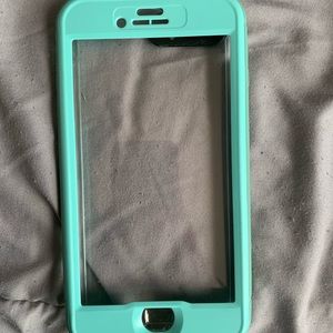 iphone 7+/8+ life proof case-teal